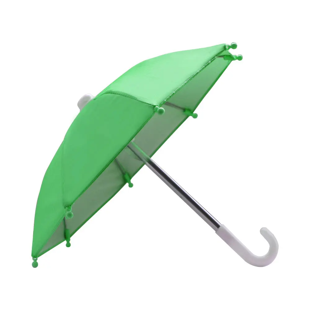 Mini Umbrella Sunshade Phone Holder Motor Bike Handlebar Rain Resistant Waterproof Motorcycle Rider Rain Resistant Universal: green