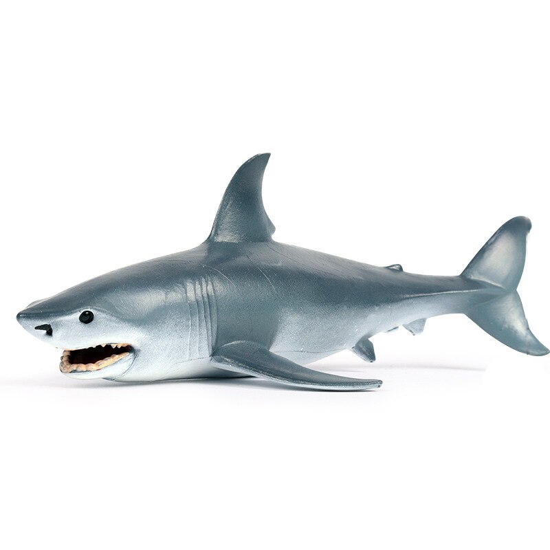 Sea Life Savage Whale Shark Lifelike Baby Shark Toy Anti Stress Squeeze Big Shark Collection Toy for Kid: shark-5