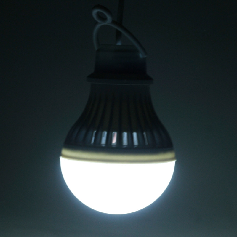 3V-7V LED Lamp Portable Led Bulb 5W Outdoor Camp Tent Night Fishing Hanging Light Clip USB Camping Light with Switch