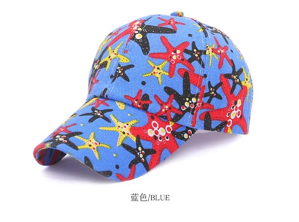 Snapback cap demin baseball cap 6 farve jean badge broderi hat til mænd kvinder dreng pige cap: Blå