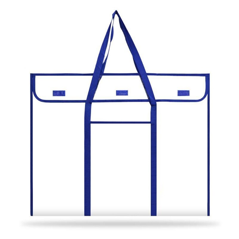 Bulletin Board Poster Art PVC Storage Pocket Chart with Accessories Pocket