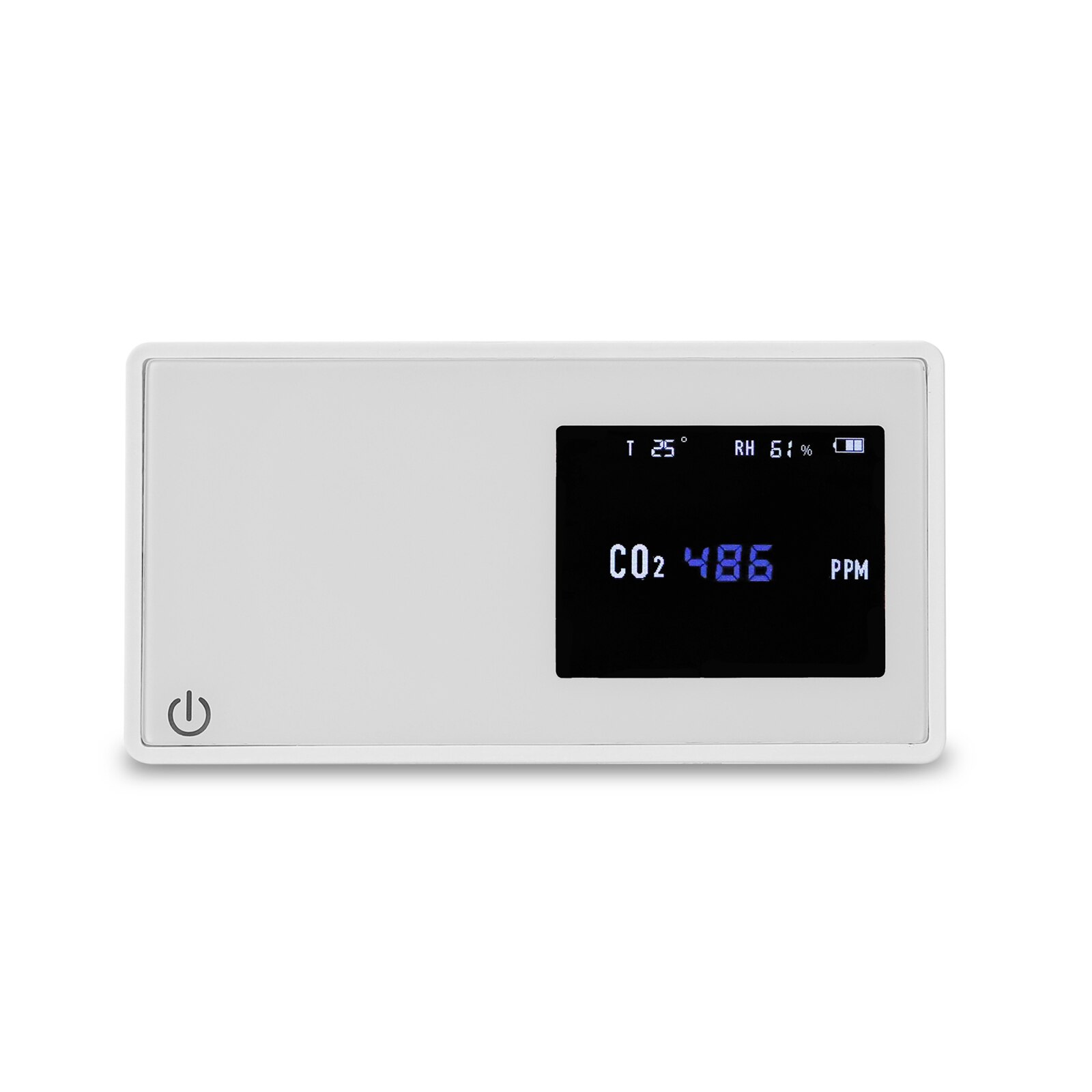 Air Detector CO2 Tester with Carbon Dioxide Value Electricity Quantity Temperature Humidity Display Household Air Meter