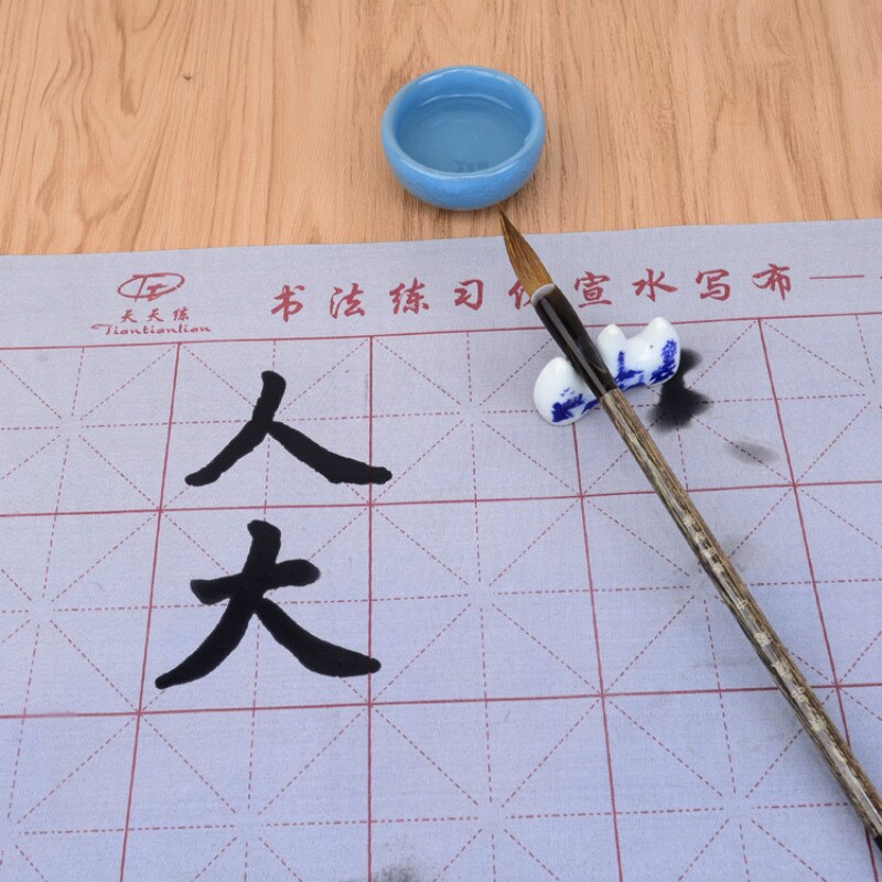 Kinesiske børster pen sæt væsel hår børste pen kinesisk regelmæssig manuskript skrivning landskab maleri ulv hår børster sæt caligrafia