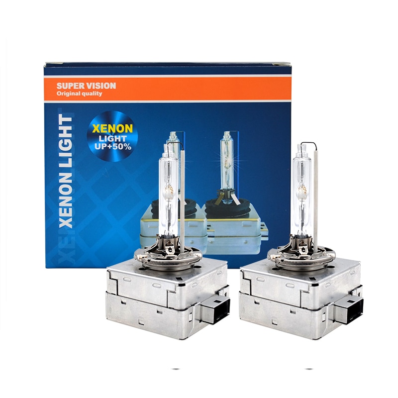 SKYJOYCE Originele AC 55 w Xenon D1S HID Lamp 4300 k 5000 k 6000 k 8000 k Metalen Voet 35 w 55 w D1S D3S Auto Koplamp Lamp D1S Xenon Lamp