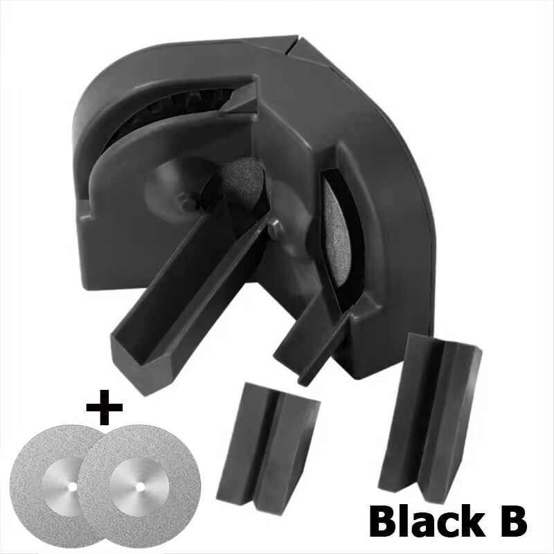 Boorslijper - Professionele borenslijper voor alle bits, elektrische boorslijper, boorreparatieset voor slijpen: Paars