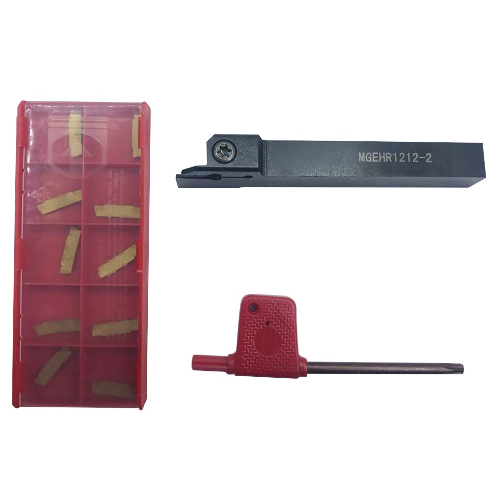 1 ensemble support barre d'alésage avec 10 pièces MGMN200-G Inserts clé pour tour outils de tournage H99F