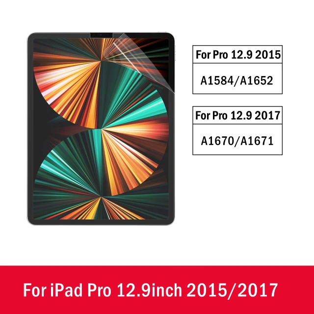 Papiergevoel Screenprotector Film Matte PET-schilderij Schrijven voor iPad Pro 11 12,9 inch Air 3 4 5 7e 8e 9e 10e Gen 9,7 10,2 10,9