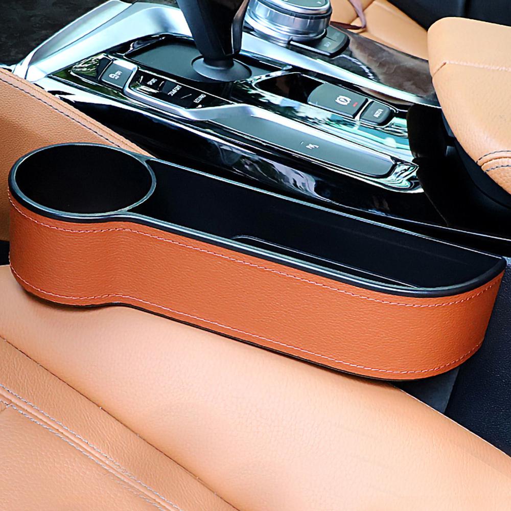 Auto Sitz Organizer Spalt Lagerung Box Auto Organizer Lücke Schlitz Füllstoff Halter Für Brieftasche Telefon Schlitz Tasche Auto