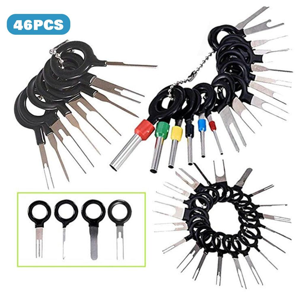 Car Terminal Removal Tool Wire Plug Connector Extractor Puller Release Pin Extractor Kit For Car Plug Repair Tool