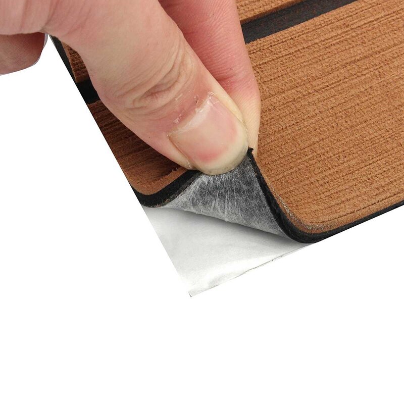 1 Roll 2400X17Cm Eva Foam Teak Deck Sheet Self Adhesive Boat Yacht Synthetic Decking Foam Floor Mat