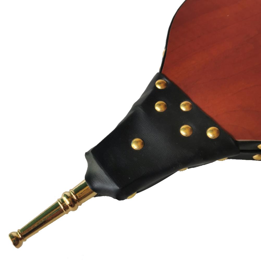 Fuelle de chimenea Manual, soplador de aire grande de MDF, herramienta de chimenea para acampar al aire libre, parrilla de barbacoa, herramienta de chimenea, 48,5x19cm