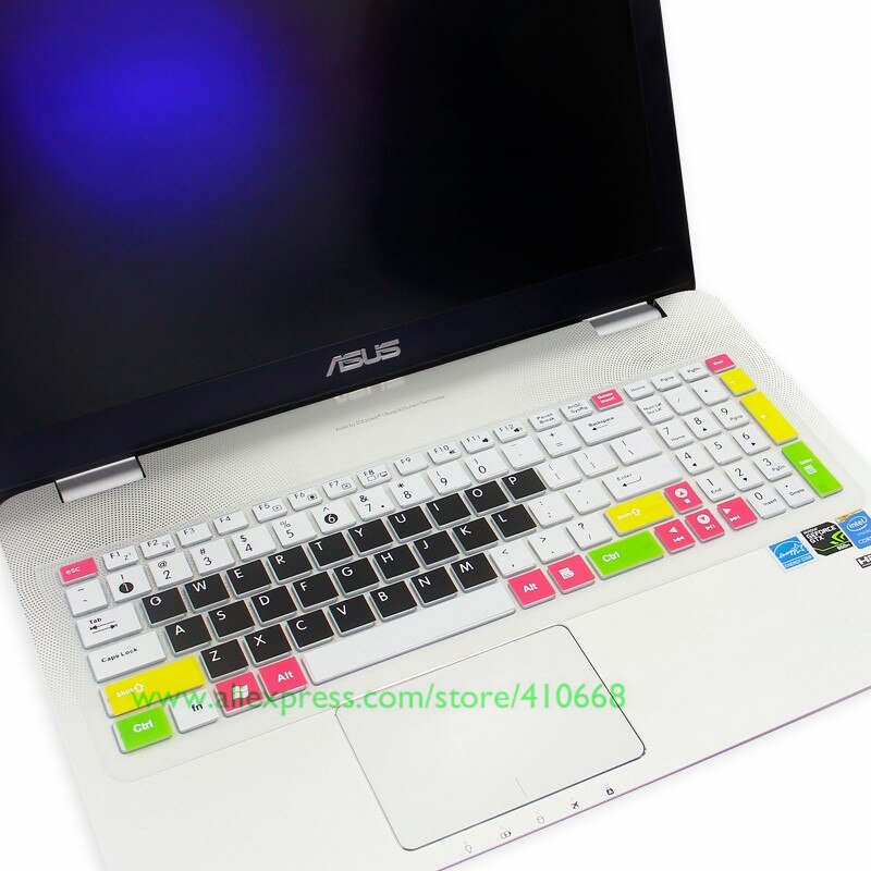 Laptop keyboard Cover Skin For Asus N76 N76V N76VB N76VJ N76VM N76VZ N750 A73 ZX70 GL702 K751 A751 FX71 Pro S V J L 17.3 inch