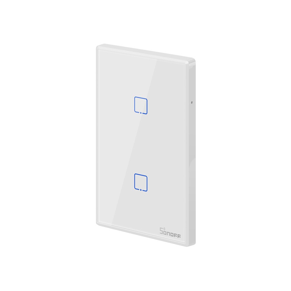 Sonoff-interruptor inteligente TX T0 T2 T3 US, 1, 2, 3 Entradas, Wifi, inalámbrico, de pared, con temporizador, funciona con la aplicación eWelink, Alexa