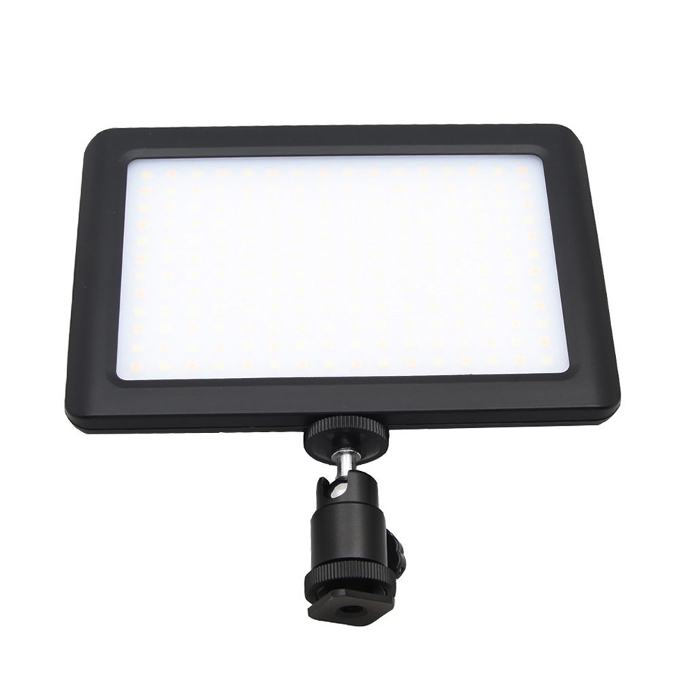 Lampe de lumière continue vidéo 12 W 192 studio LED pour caméra DV caméscope noir