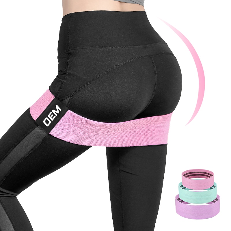 Cuerda de Yoga para glúteos finos para mujer, banda elástica de resistencia para deporte, bandas de resistencia para ejercicio en casa, deporte, gimnasio en interiores