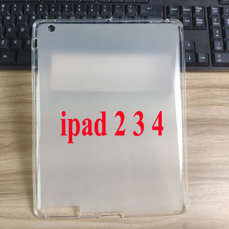 Nueva armadura caso para ipad 2 3 4 Funda niños a salvo de servicio pesado de silicona cubierta dura para Apple ipad 234 9,7 pulgadas Tablet caso + película + pen: TPU