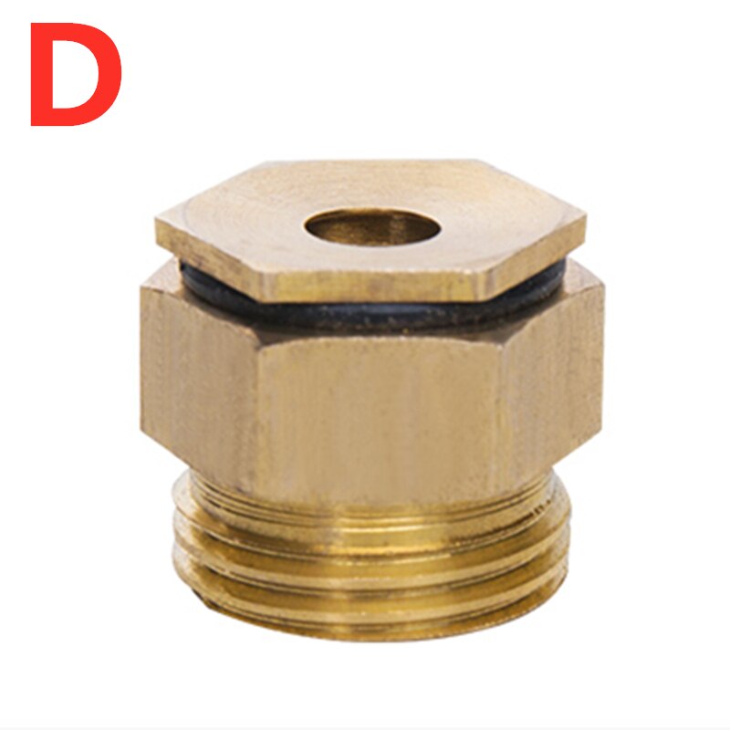 1/2" Adjustable Brass Spray Misting Nozzles Garden Watering Irrigation Brass Spray Nozzles: D