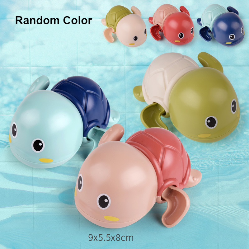Sødt dejligt badelegetøj gris skildpadde model bold lege vand sprøjte sprinkler baby solsikke bad bruser legetøj baby vand legetøj