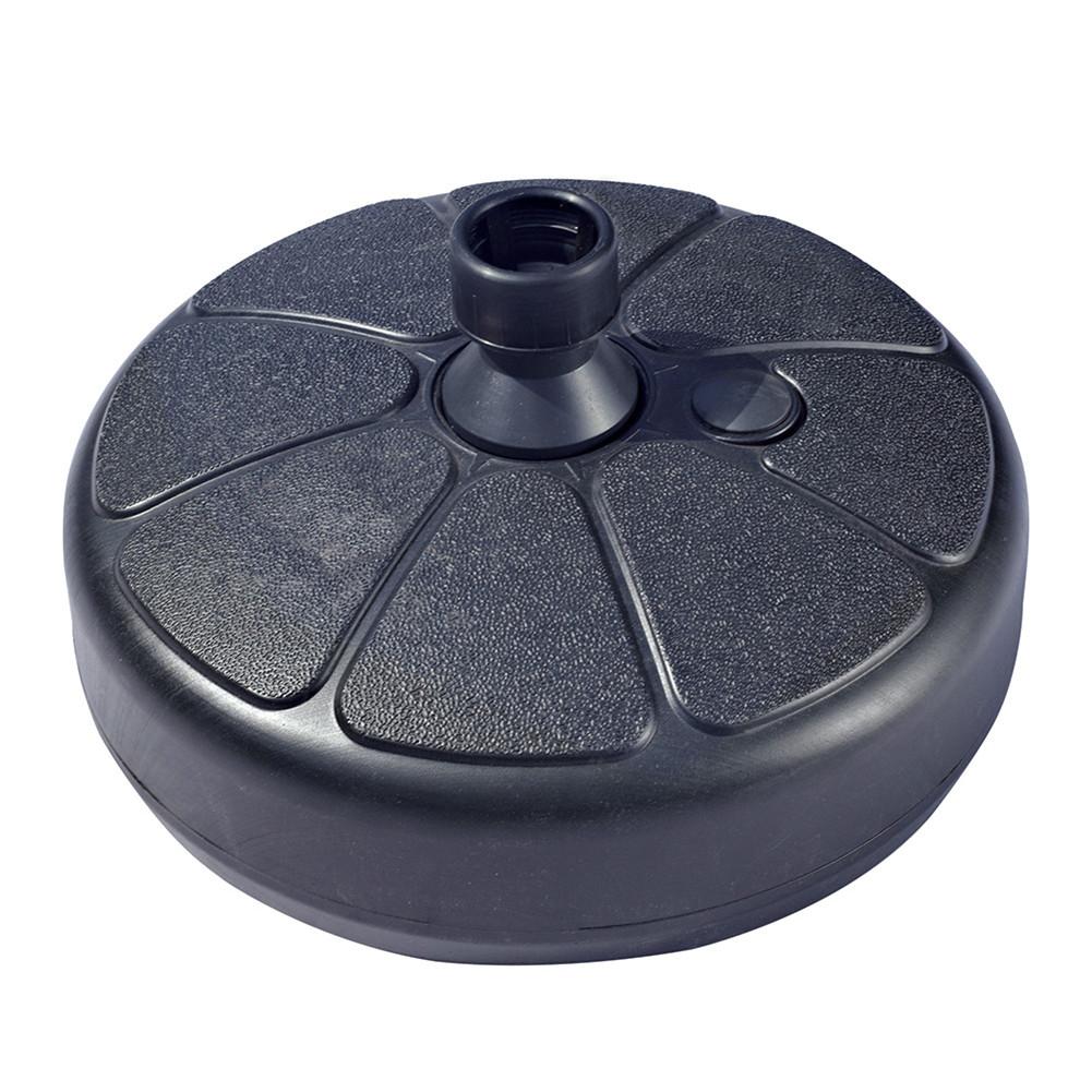 Portable Outdoor Parasol Base 38mm Round Patio Beach Garden Umbrella Base Stand For 3.5-3.8cm Umbrella Pole