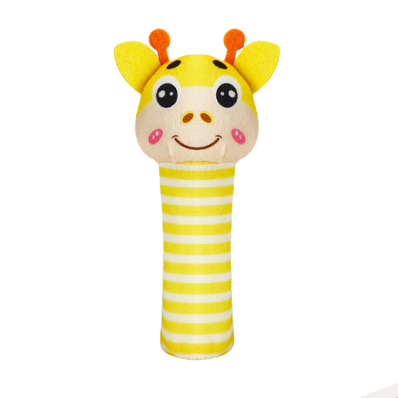 0-12M Peuter Dier Stijl Hand Bell Rammelaar Baby Zachte Pluche Baby Speelgoed Dier Hand Bells teethe Rammelaar Speelgoed: Giraffe