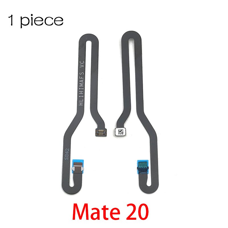 Nowość w przypadku Huawei kumpel 10 20 20X30 Lite przycisk Dom z identyfikacją odcisku palca złącze czujnika przewód kabel: Mate 20