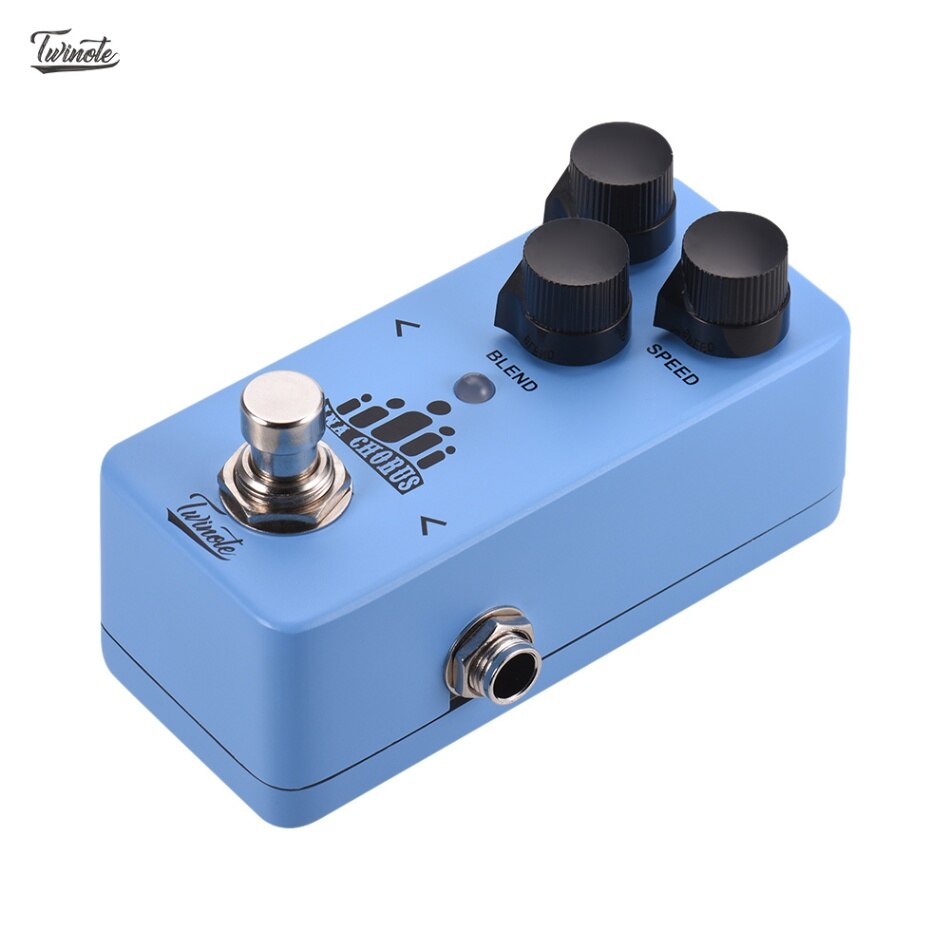 Electric Guitar Effects Pedal Mini Effect Overdrive/Distortion/Classic/Fuzz/AMP Booster/Boogie Dist/BBD Delay Guitar Accessories: Twinote ANA CHORUS