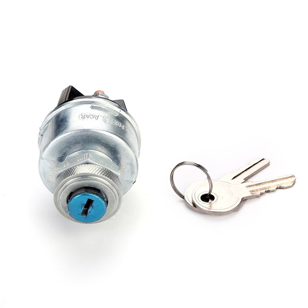 12V/24V Auto Voertuigen Startknop Kit Schakelaar Ontsteking Universele Startknop Auto-Styling blauw Licht Auto