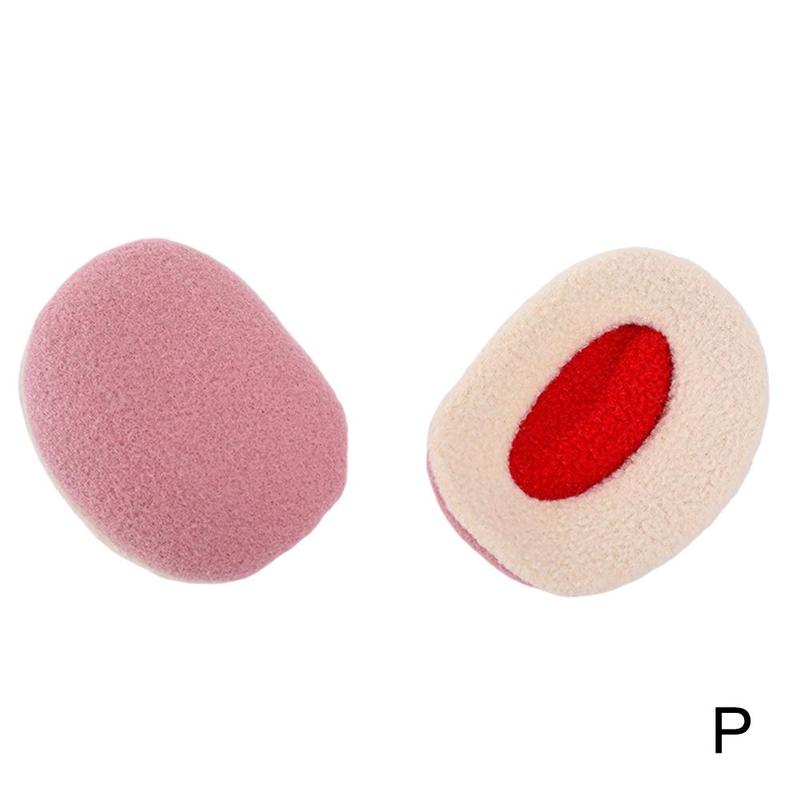 1Pair Bandless Ear Muffs Winter Warm Ear Covers Women Men Kids Outdoor Windproof Weather Warm Ear Warmer Ear Protection Cover: P