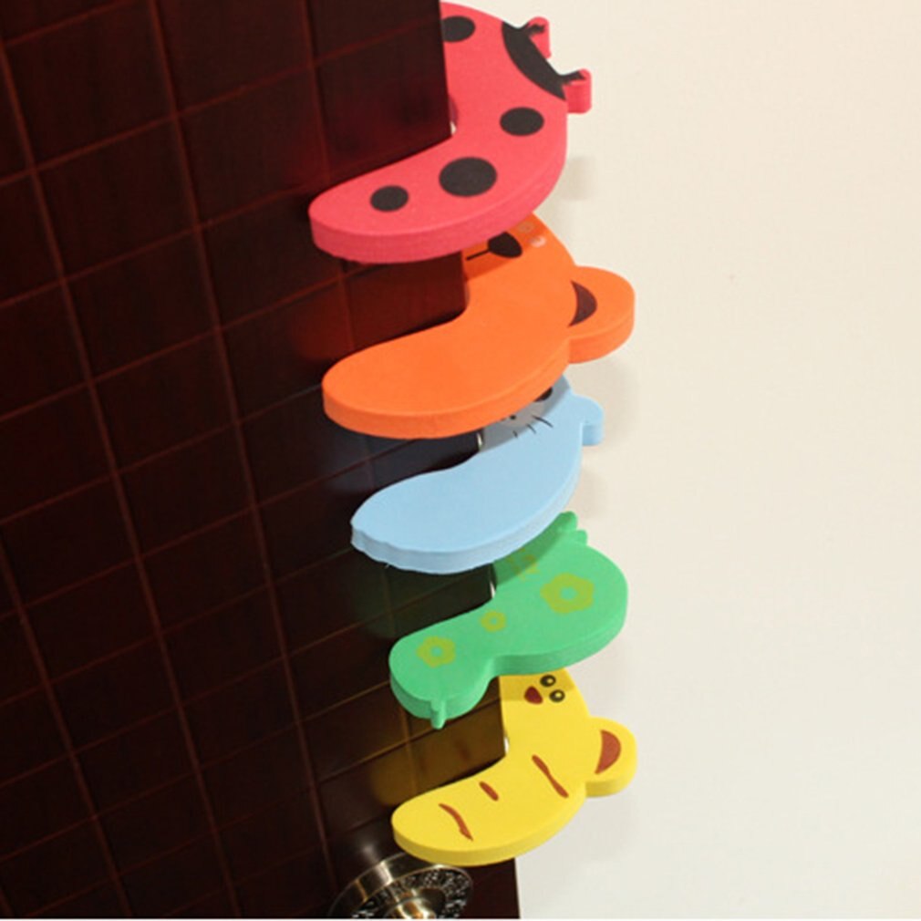 Karikatur Tiere Tür Stopper Schubladen Schrank Sicherheit sperren Klemme EVA Schaum Finger Preis Wache freundlicher Sicherheit Schutz