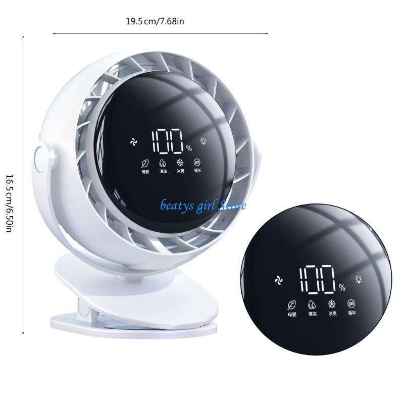 C7ab ventilatori ricaricabili tramite usb con sistema turbo e motore per il raffreddamento ad aria