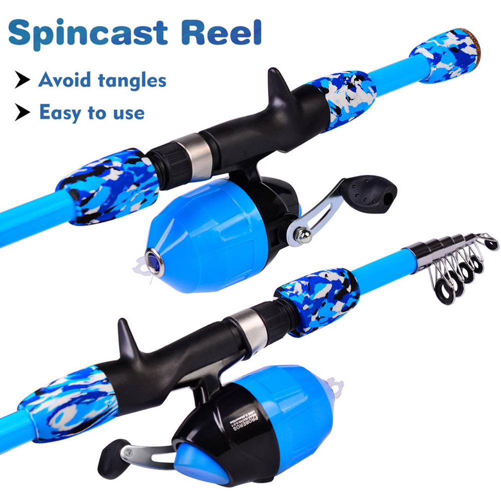 Children Sea Fishing Rod Set Beginner Fishing Gear Set With Reel And Bait Portable Fishing Rod Bag Combination Sea Fishing Ro