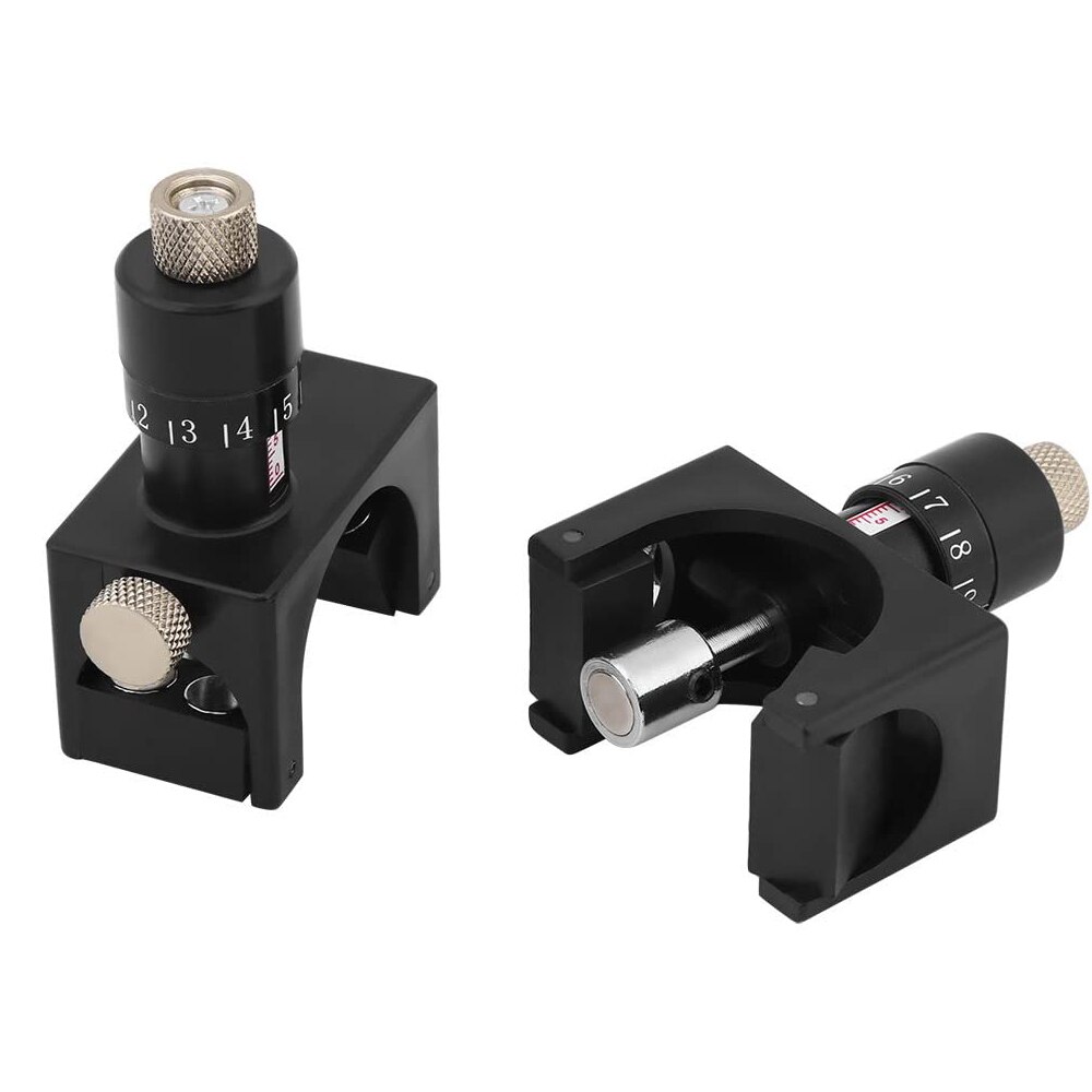 2Pcs Magnetic Wood Planer/Jointer Knife Setting Jig Adjustment Planer Blade Setting Jig Gauge Carpentry Woodworking Tools