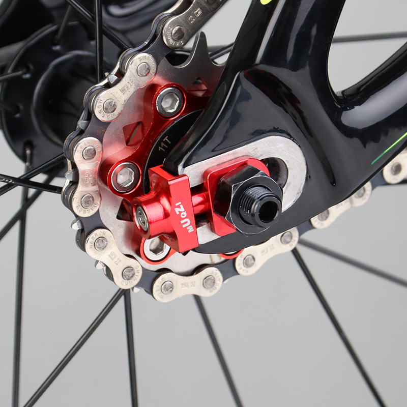 MUQZI Bicycle Chain Adjuster Tensioner For Folding Fixed Gear Single Speed Bike Chain Adjuster Screw Bolt