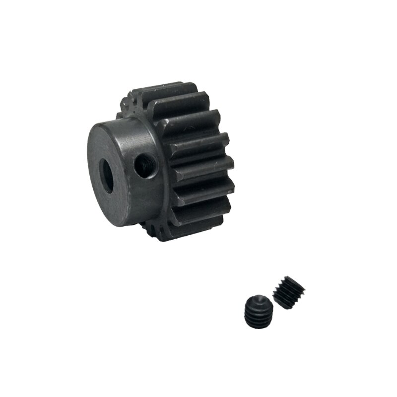 Pignon d&#39;engrenage droit 1.5M 17T 18T 19T 18 dents Mod 1.5 largeur 12mm alésage 5-12mm dents 45 # acier, engrenage cnc, transmission R
