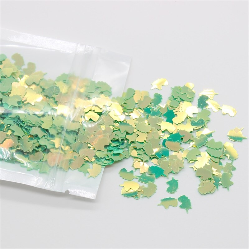 KSCRAFT Multi-gekleurde Eenhoorn Vorm Pailletten PVC Platte voor DIY Card Making Craft Kleur Collection: color8