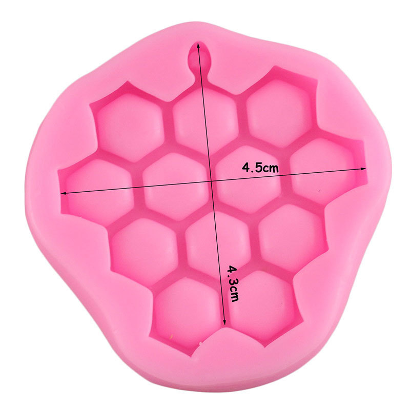 Bee Honeycomb Cookie Baking Silicone Mould Cake Decorating Tools DIY Cupcake Fondant Candy Clay Chocolate Gumpaste Moulds