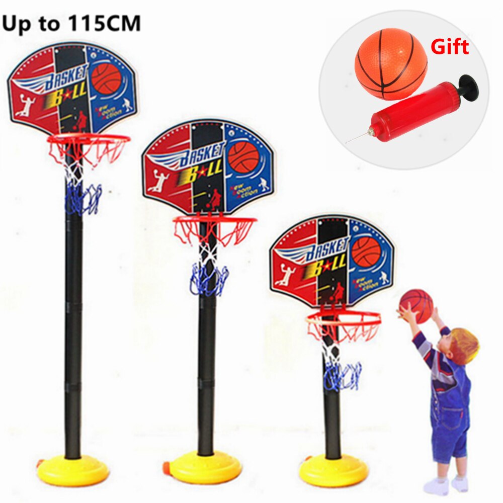 Kinderen Baskerball Stand Draagbare Mand Indoor Outdoor Plastic Kid 'S Schieten Rack Verstelbare Kinderen Basketbal Te