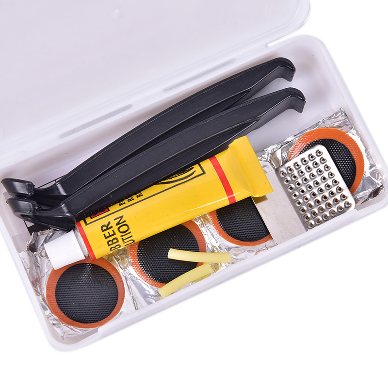 Bike Tool Set for Cyclist Portable Mountain Bike Repair Tools Kit Bicycle Tool Kit for Multi-Purpose Emergency Tire Repair: Default Title
