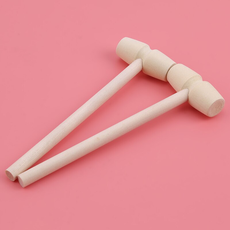 5pc bois marteau Mini marteau en bois marteau Multitool petit marteau peu léger marteau frapper oeuf enfant noël jouet