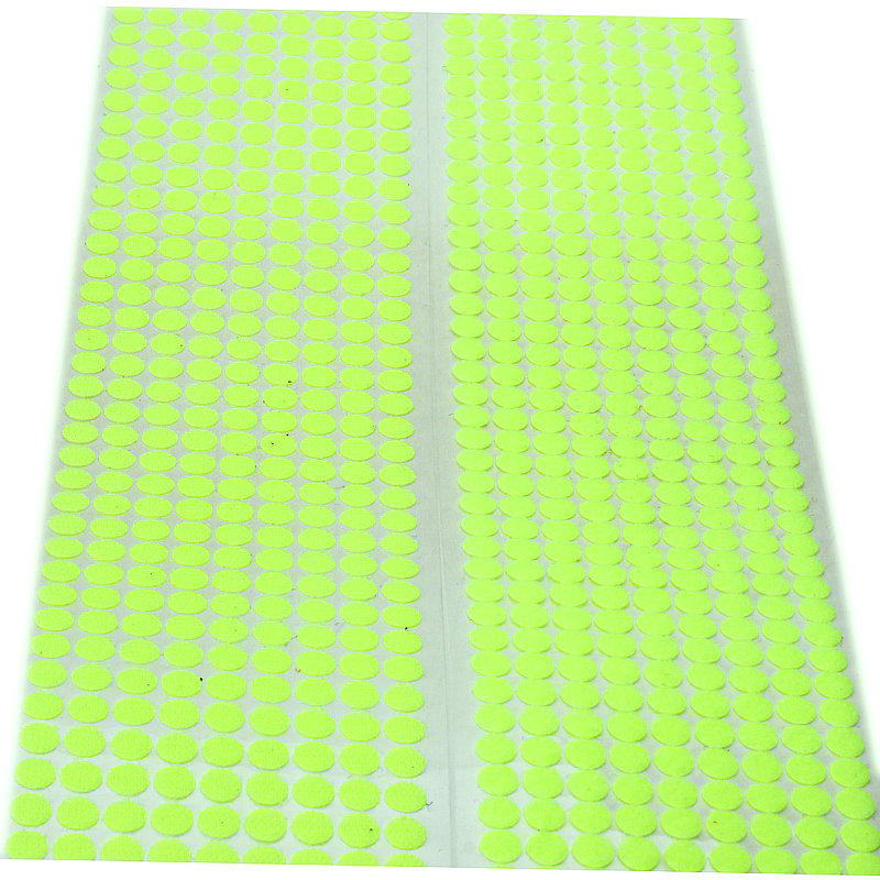 JYMISS DOT Velcro Velcro tape adhesive tape self-adhesive tape small DOTS, tear-pull tape 50Pairs 99Pairs: 10mm Green 99pairs