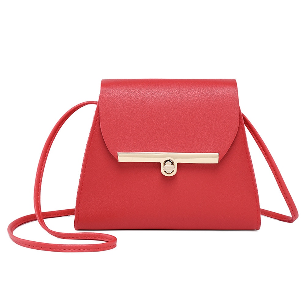Dames handtassen en portemonnees witte tas dames puur kleur leren messenger schoudertas borsttas malas de senhora  #t5p