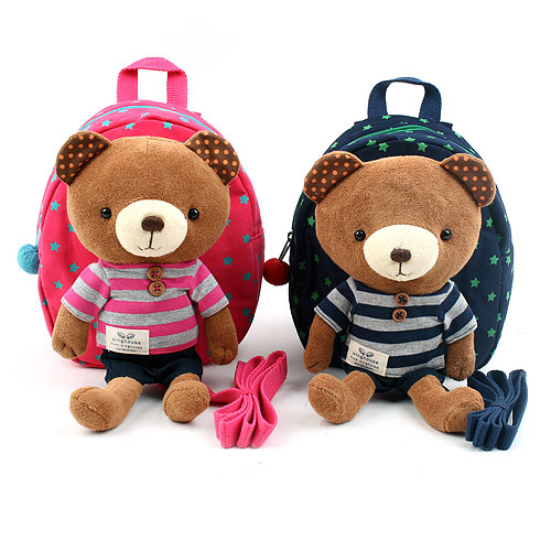 1-3 Years Old Baby Keeper Toddler Walking Safety Harnesses Bear Backpack Strap Bag