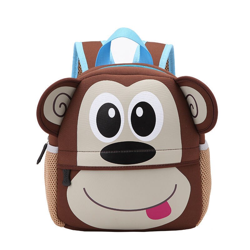 Leuke Kid Peuter Schooltassen Rugzak Kleuterschool Schooltas 3D Cartoon Dier Tas Schoudertas: 4