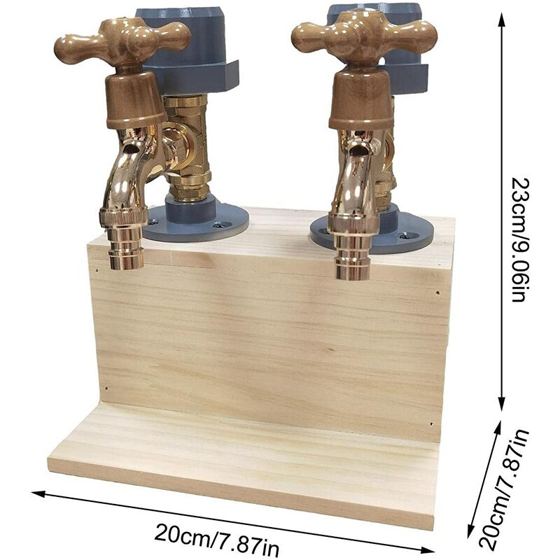 Schnaps Whiskey Holz Spender Bahre klopfen Stehen Trinken Halfter Halterung Gestell Whiskey Spender Organizer