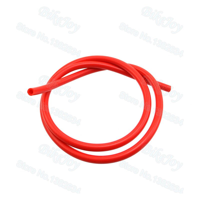 Czerwony 1 metr długość 5mm przewód paliwowy dla mini Moto motorynka Quad ATV powozik Gokart motorower skuter motocykl