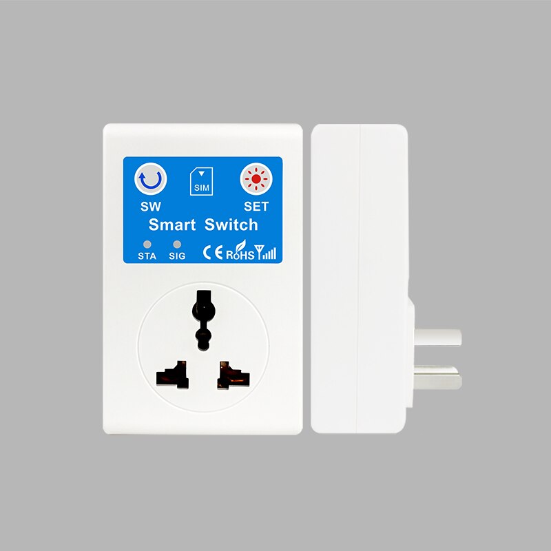 Newest GSM Power Socket SC1-GSMVC EU/UK/AU Plug GSM SMS Mobile Phone Remote Control Wireless Smart Socket Switch