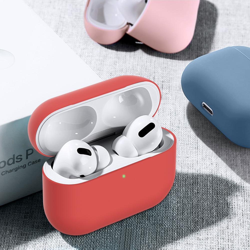 Futerał silikonowy do etui Airpods Pro do Airpods bezprzewodowe słuchawki na Bluetooth obudowa z ładowarką do AirPods pro 3