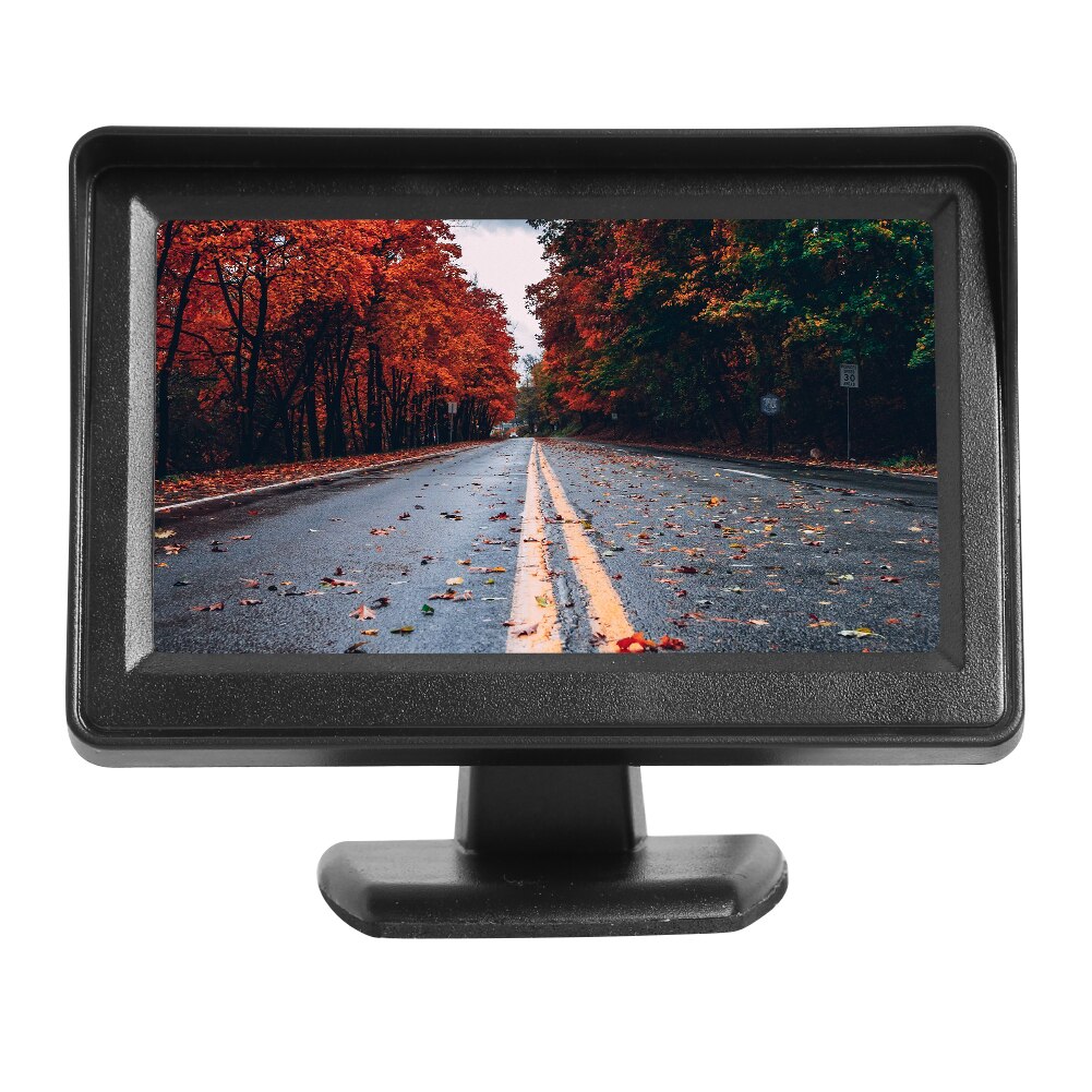 4.3 inch 5 inch TFT LCD Display Car Monitor PAL/NTSC for Auto Vehicle Rear Backup Parking Camera Desktop computer: 4.3 inch