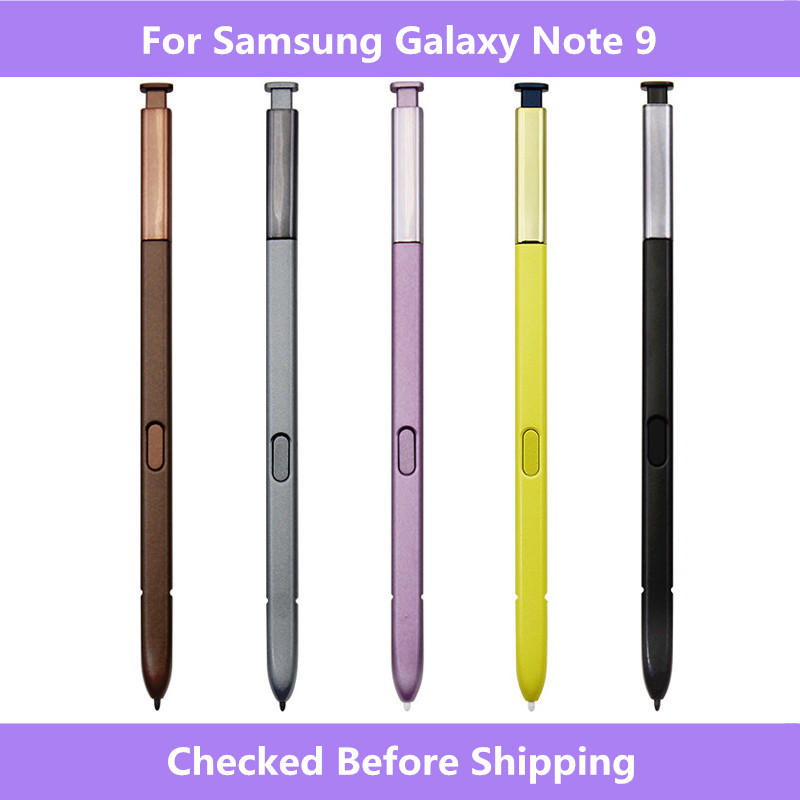 Zwart/Geel/Paars/Grijs Stylus Pen Capacitieve Pen Voor Samsung Galaxy Note 9 N9600 Touch Screen Pen voor Samsung Note 9 S pen