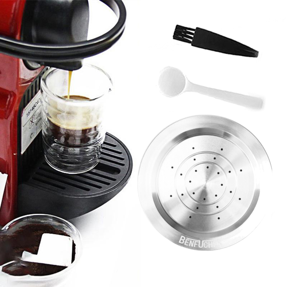 Koffie Filter Capsule set Rvs Hervulbare Herbruikbare Koffie Filter Capsule Voor LAVAZZA MIO